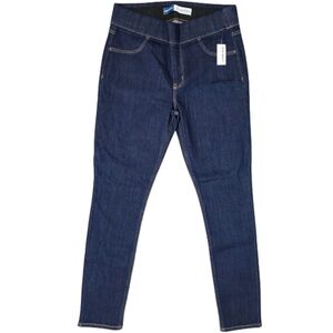 Old Navy Women's Dark Blue Straight Leg Jeans